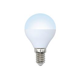 Лампа светодиодная 9 Вт E14 G45 4000К 750Лм матовая 175-250В шар Norma ( LED-G45-9W/NW/E14/FR/NR ) UL-00003825 Uniel