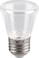 Лампа светодиодная 1 Вт E27 C45 2700К 80Лм прозрачный 230В колокольчик белый теплый 25909 Feron