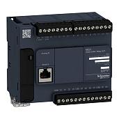 Блок базовый компактный M221-24IO Реле TM221C24R Schneider Electric