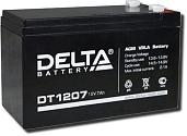 Аккумулятор свинцово-кислотный (аккумуляторная батарея) 12 В 7.0 А/ч DT 1207 DELTA