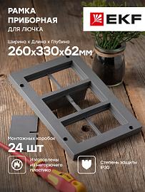 Рамка приборная на 12 модулей для лючка C-Line 24 cl-rp-12-24 EKF