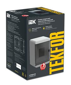 Корпус пластиковый КМПн-4 IP41 белый TEKFOR Mini TFM-KP73-N-04-41-K01-K01 IEK