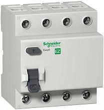 Выключатель дифференциального тока ВДТ (УЗО) 40А 4П четырехполюсный 4,5кА 100мА тип AC EASY9 EZ9R54440 Schneider Electric