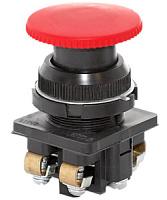 Выключатель кнопочный КЕ-191 У2 исп.1, красный, 2з, гриб без фиксации, IP54, 10А, 660В ET529321 (ЭТ)