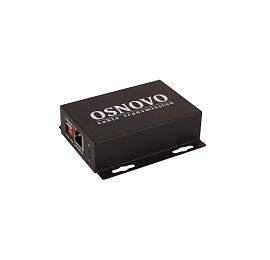 Удлинитель PoE 10M/100M Fast Ethernet на 250м (до 30W) E-PoE/1A OSNOVO