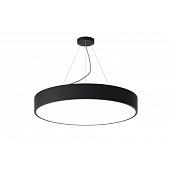 Светильник LED Geometria ЭРА Ring SPO-131-B-40K-045 45Вт 4000К 4000Лм IP40 600*80 черный подвесной драйвер внутри  Б0058899