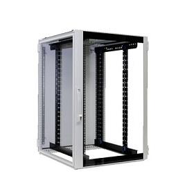 TS IT Шкаф монтажный 800x1200x800 24U с обзорной и стальной дверью 5503120 Rittal