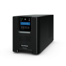 Источник бесперебойного питания Line-Interactive 1000ВА/900Вт USB/RS-232/EPO/SNMPslot (8 IEC С13) PR1000ELCD CyberPower