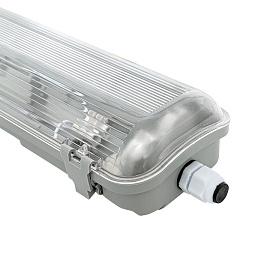 Светильник пылевлагозащищенный ДСП-3004 под LED лампу 2хT8 1200мм EKF PROxima TPL-3004-2x120