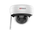 Камера видеонаблюдения (видеокамера наблюдения) 2 Мп купольная IP с EXIRподсветкой до 30 м, Wi-Fi и микрофоном DS-I252W(C)(4 mm) HiWatch