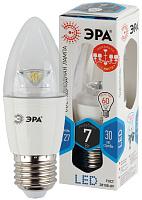 Лампа светодиодная 7 Вт E27 B35 4000К 560Лм прозрачная 170-265В свеча Clear ( LED B35-7W-840-E27-Clear ) Б0028481 ЭРА