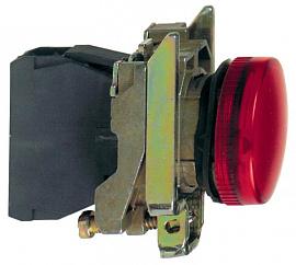 Лампа сигнальная XB4BV64 красная цоколь BA9S (без лампы) Schneider Electric