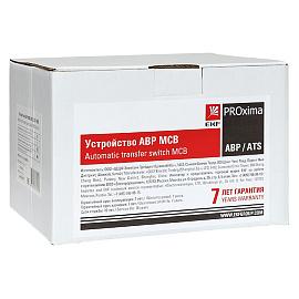 Устройство АВР (автоматический ввод резерва) МСБ 20А (C) 3Р 400В ats-mcb-20c-3p-pro EKF PROxima