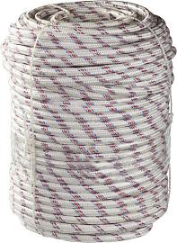 Фал плетеный полипропиленовый СИБИН 24-прядный с полипропиленовым сердечником, диаметр 12 мм, бухта 100 м, 1000 кгс