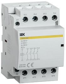 IEK Контактор модульный КМ40-40 М AC/DC  MKK21-40-40