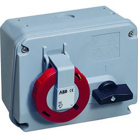 Розетка 332MHS11W,32A,3P+E,IP67,11ч,в/м 2CMA167860R1000 ABB