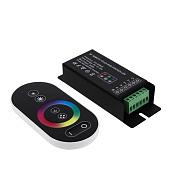 Драйвер-контроллер для цветной светодиодной ленты 216Вт IP20 12В с сенсорным пультом Proxima FD-CRGB216rf-IP20-12v EKF