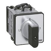 Переключатель электроизмерительных приборов - для амперметра - PR 12 - 6 контактов - 3 ТТ - крепление на дверце 014650 Legrand
