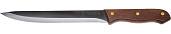 Нож  "GERMANICA" нарезочный, тип "Solo" с деревянной ручкой, нерж лезвие 180мм LEGIONER 47841-S_z01