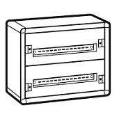 Legrand Шкаф XL3 160 накладной металлический 48 модулей 2 рейки 450х575х147 IP30  020002