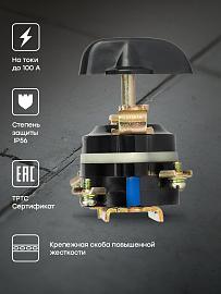 Пакетный выключатель ПВ 4-40 М3 исп.1 (pv-4-40-1) EKF