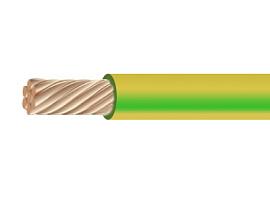 Провод ПуГВ 1х1,5 желто-зеленый (ПВ3) ПромЭл