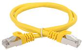 ITK Коммутационный шнур (патч-корд), кат.5Е FTP, 0,5м, желтый (PC05-C5EF-05M)