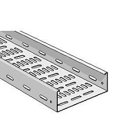 Лоток перфорированный металлический W3/60-100 3М белый 782307 Schneider Electric