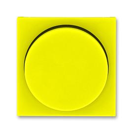 Накладка для светорегулятора поворотного LEVIT жёлтый / дымчатый чёрный 2CHH940123A4064 ABB