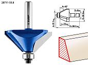 ЗУБР 50,8x27мм, фреза кромочная калевочная(фасочная) №9, 28711-50.8, серия Профессионал