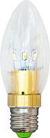 Лампа светодиодная 3,5 Вт E27 C35 4000К прозрачная 230В свеча LB-70 25276 Feron