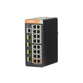 Коммутатор 20-портовый управляемый PoE DH-PFS4420-16GT-DP DAHUA