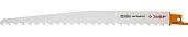 Полотно  S1111K для сабельн эл. ножовки Cr-V, быстрый, грубый распил тверд и мягкой древесины, 210/8,5мм ЗУБР "ЭКСПЕРТ" 155713-21