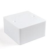 Коробка универсальная для к/к безгалогенная (HF) цвет белый 85х85х45  (аналог 65015) 40-0460 Промрукав