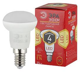 Лампа светодиодная 4 Вт E14 R39 2700К 320Лм матовая 220-240В рефлекторная ( ECO LED R39-4W-827-E14 ) Б0020631 ЭРА