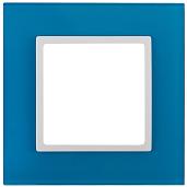 Рамка для розеток и выключателей ЭРА Elegance 1 пост голубой 14-5101-28 Б0034482 ЭРА