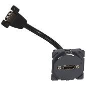 Розетка аудио/видео HDMI Celiane тип A с кабелем для подключения 067377 Legrand