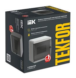 Корпус пластиковый КМПн-6 IP41 белый TEKFOR Mini TFM-KP73-N-06-41-K01-K01 IEK