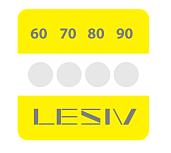 Термоиндикаторные наклейки «Четыре температуры» Температурная шкала 70-80-90-100°C 6 шт l-Mark-4T-70-80-90-100Y Lesiv