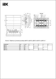 Бокс пластиковый ЩРВ-П- 9 IP41 встраив. PRIME, 210х252х100 MKP82-V-09-41-20, IEK