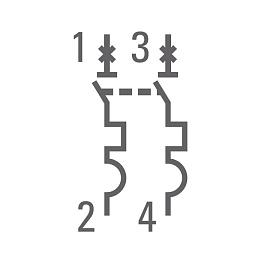 Выключатель автоматический 32А 2П двухполюсный характеристика C 4,5kA тип AC ВА47-63 PROxima mcb4763-2-32C-pro EKF