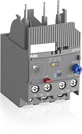 Реле перегрузки электронное EF19-18,9 диапазон уставки 5,7-18,9А для контакторов AF09-AF38, класс перегрузки 10, 20, 30