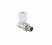 Клапан ручной терморегулирующий прямой 1/2" компактный VALTEC VT.008.LN.04