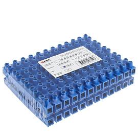 Клеммная колодка 40mm 100А полистирол синяя (уп.10шт.) EKF PROxima