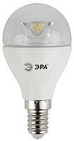 Лампа светодиодная 7 Вт E14 P45 2700К 560Лм прозрачная 170-265В шар Clear ( LED P45-7W-827-E14-Clear ) Б0017241 ЭРА