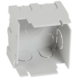 Коробка 2 модуль металлическая рамка Batibox 80011 Legrand