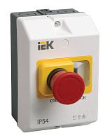Защитная оболочка с кнопкой "Стоп" IP54 (DMS11D-PC55) IEK