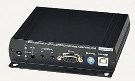 SC&T HKM02BT-4K Передатчик KVM: HDMI(1.4, до 4K(30Гц), USB, аудио, RS232 и ИК сигналов по Ethernet до 150м (CAT5e/CAT6).