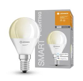 Лампа светодиодная 5Вт E14 2700К 470лм диммируемая LEDVANCE SMART+ P WiFi 4058075485594