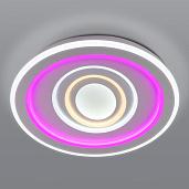 Светильник светодиодный 178Вт потолочный с цветной подсветкой 90214/1 белый a047362 Eurosvet